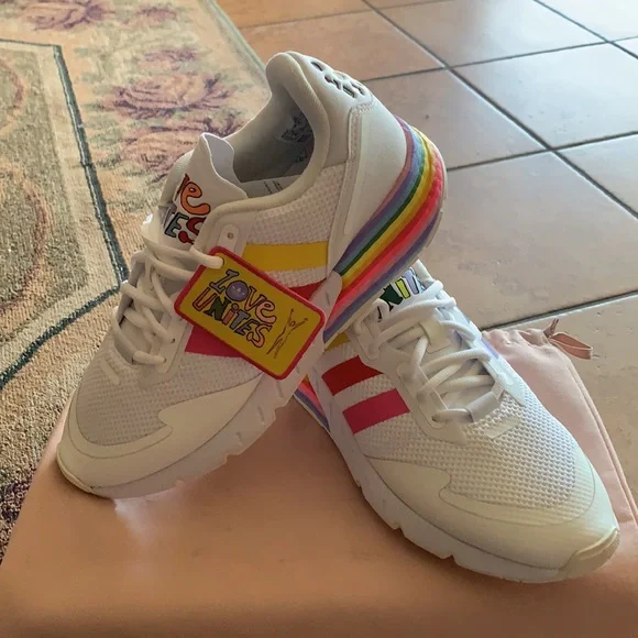 adidas Shoes Adidas Originals Zx K Boost Pride Love Unites